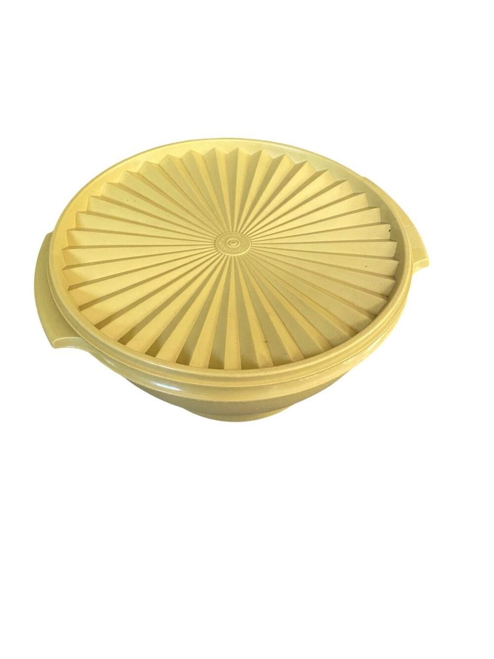 Tupperware Harvest Gold Servalier 880-8 Large Serving Salad Bowl 10"